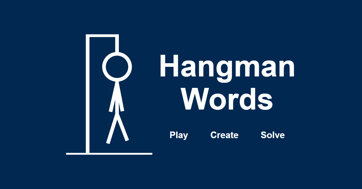 Play Hangman Puzzles Online for Free: ProProfs Games